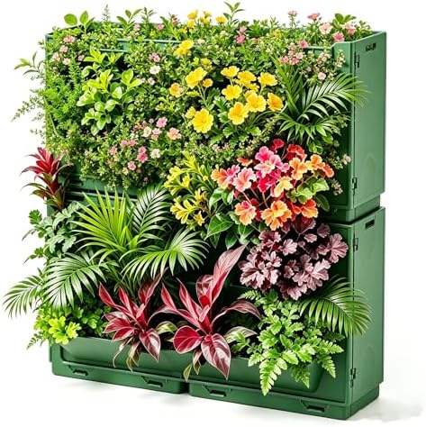 Vertical Wall Planter for Indoor Plants, Living Wall Planter System by Unknown