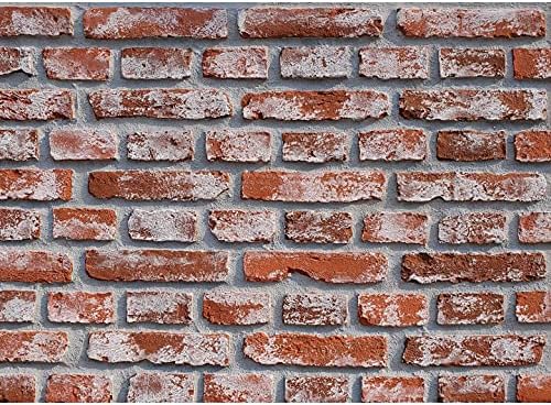 Faux Brick Red Siding Panels, 3D Wall Panel Brick Texture Solid Facing - Image 2