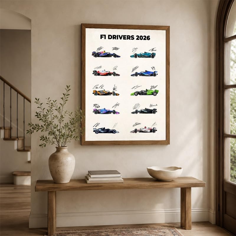 InkFlow Posters Motorsport Canvas Poster - Image 6