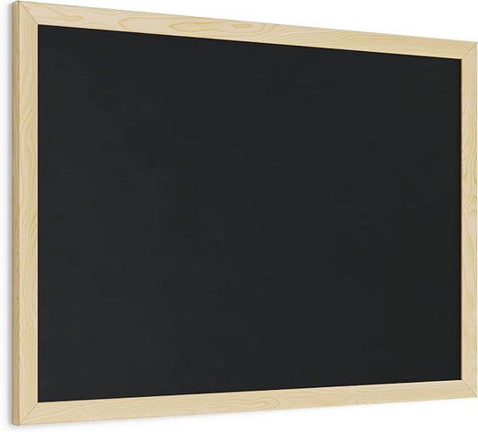 U Brands Chalkboard, Light Birch Wood Frame by UBrands