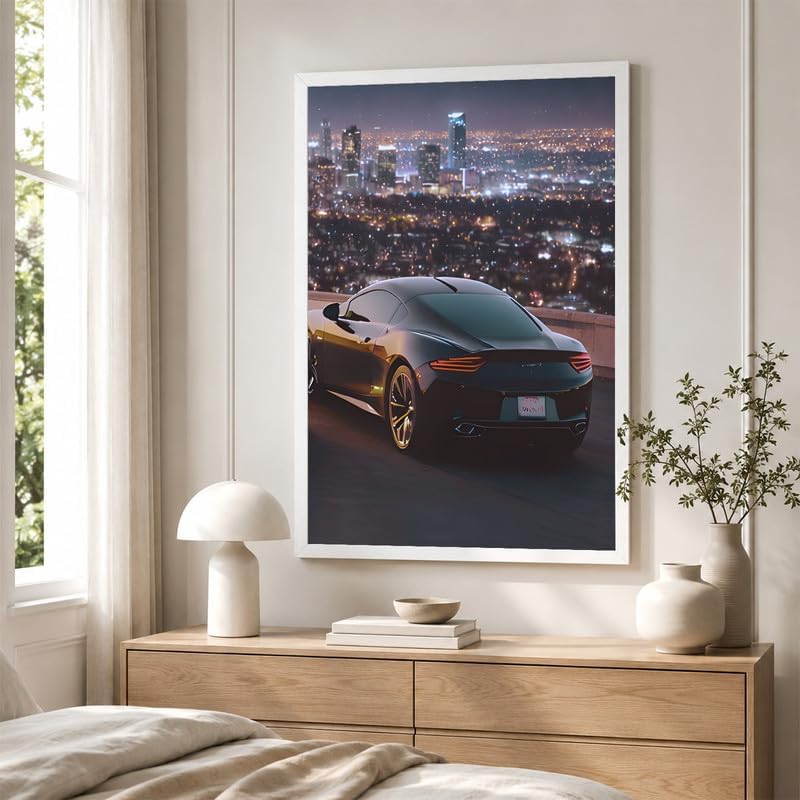 InkFlow Posters Luxury Sports Car Canvas Poster - Image 4