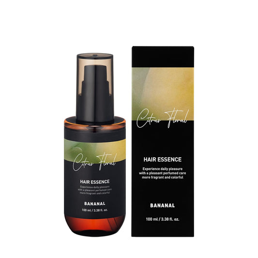 Perfumed Hair Oil & Serum – Korean Hair Essence Oil for Frizzy Hair, Shine & Damage Repair – Argan Oils & Amino Acids – Sulfate & Paraben-Free – Citrus Floral, 100ml / 3.38 fl oz