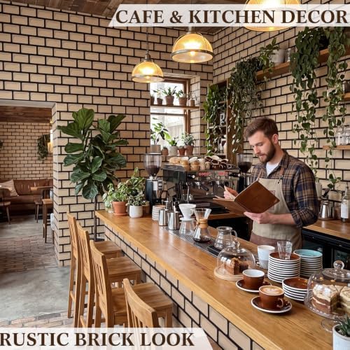 Chuangdi 2Pcs 4.5 x 9ft Brick Stone Backdrop Wallpaper Tablecloth - Image 6