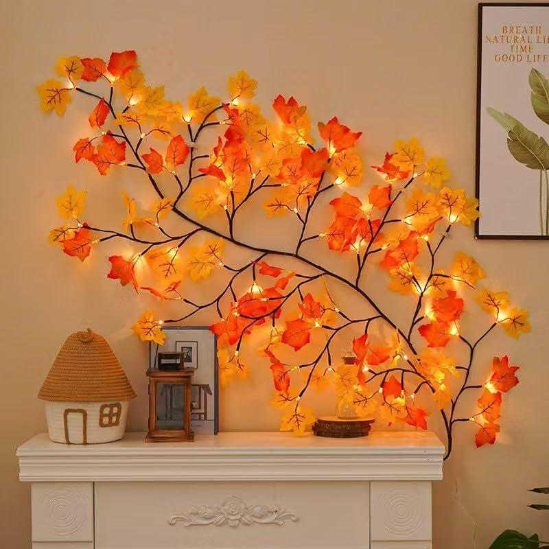 Maple Leaf LED Tree Branch Lights by Garayma