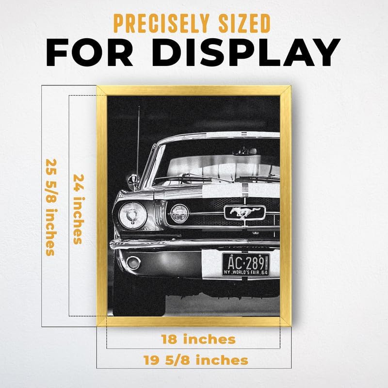 InkFlow Posters Vintage Car Photography Canvas Poster - Image 3