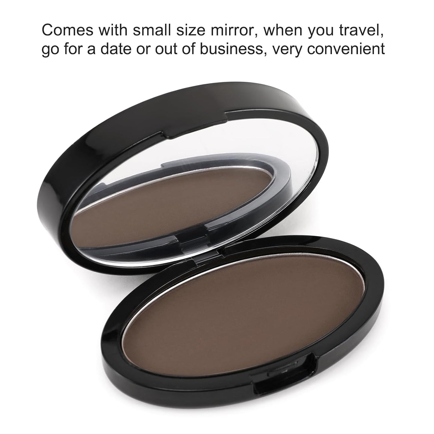 Boobeen Eyebrow Seal Stamp Powder - Waterproof 3 Seconds Eye Make Up Nature Coloring Kit - Creates Natural Looking Brows for Makeup Beginners