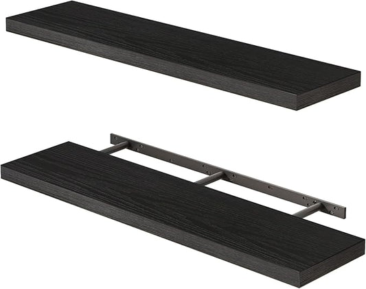 Fixwal Floating Shelves for Wall, Bathroom and Kitchen, Wall Shelves for Storage by Fixwal