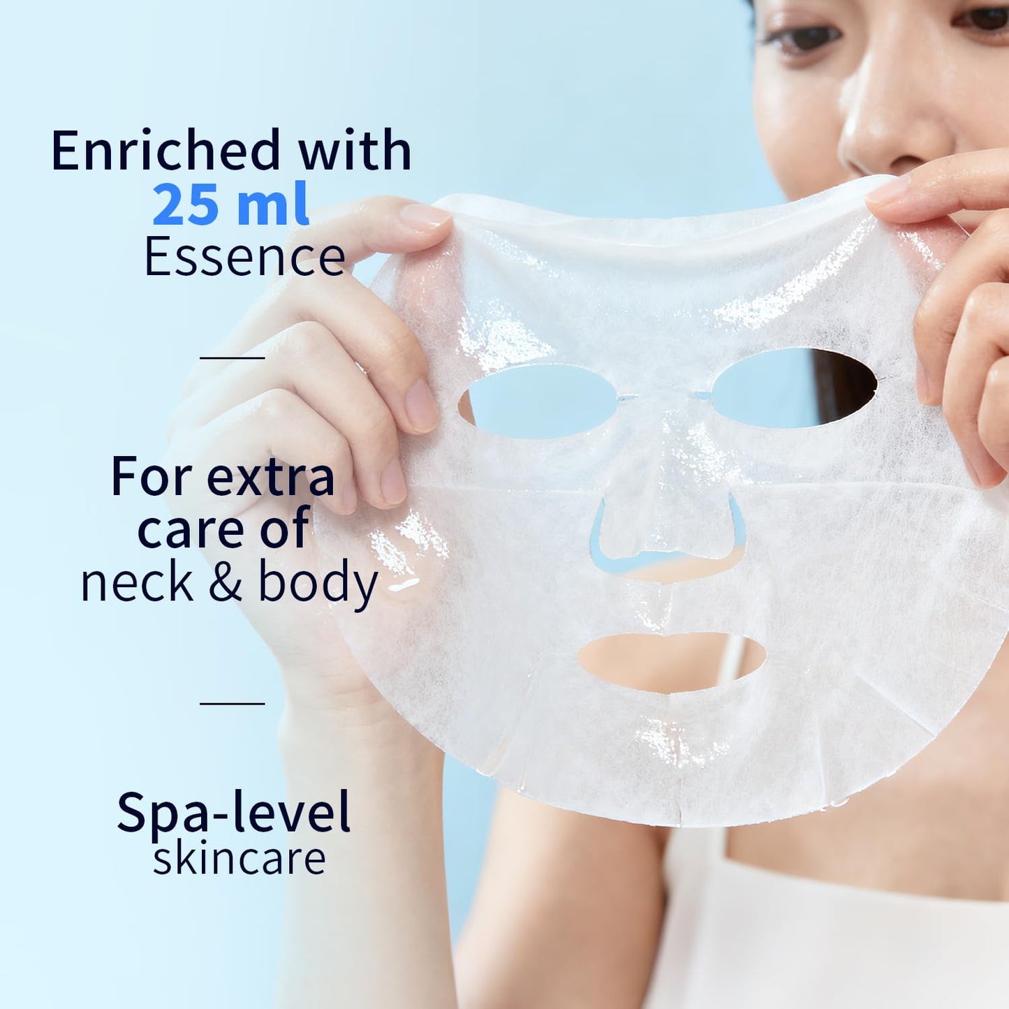 Brightening Hydrating Face Mask (10 PCS), Glowing & Moisturizing Sheet Mask with Niacinamide, Rosa Water and Arbutin, Rose Face Mask For All skin types, Added Fragrance Free