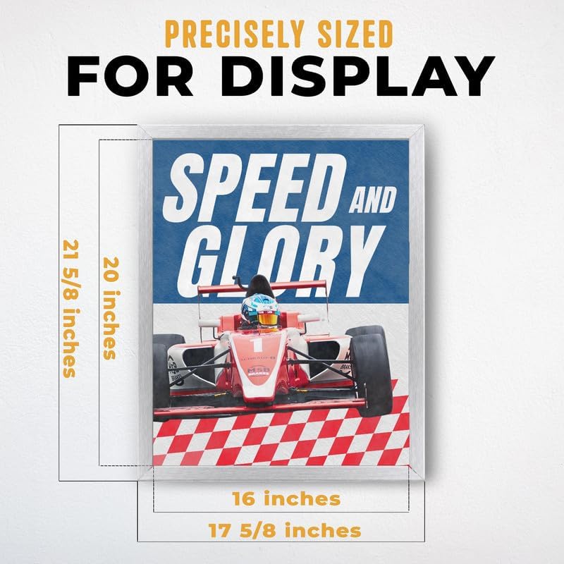 InkFlow Posters Racing Car Canvas Poster - Image 3