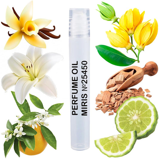 MIRIS Perfume Oil No. 25450, Inspired by Bamboo, Long-Lasting Women Roll-On, Rollerball 0.34 Fl Oz / 10 ml