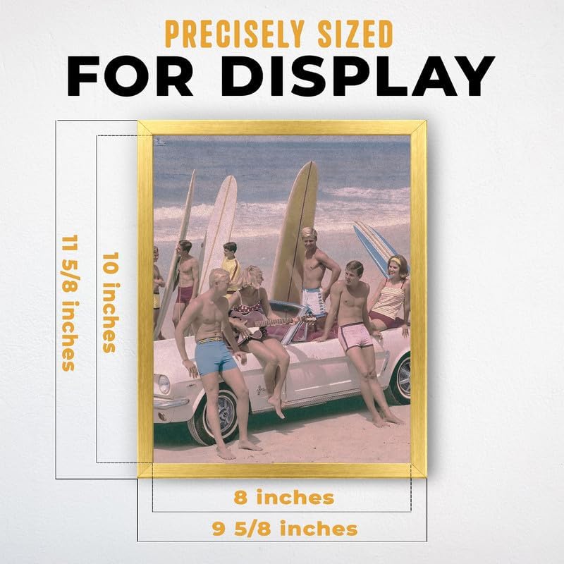 InkFlow Posters Surfers on a Beach Canvas Poster - Image 3