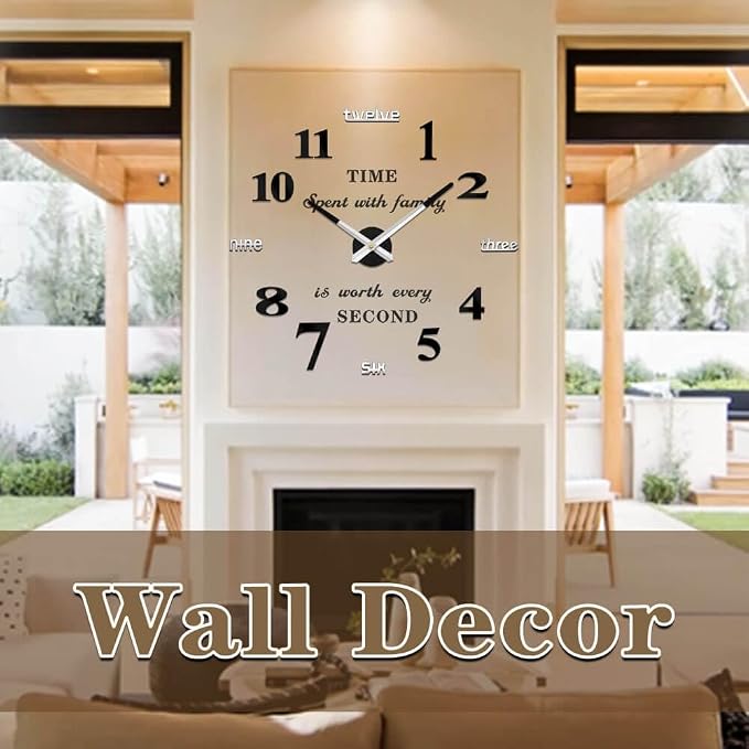 VANGOLD Design Framless Wall Clock - Image 2