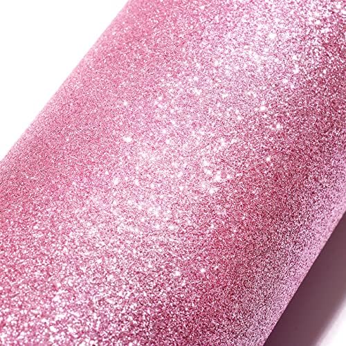 Stickyart Light Pink Glitter Wallpaper by Stickyart