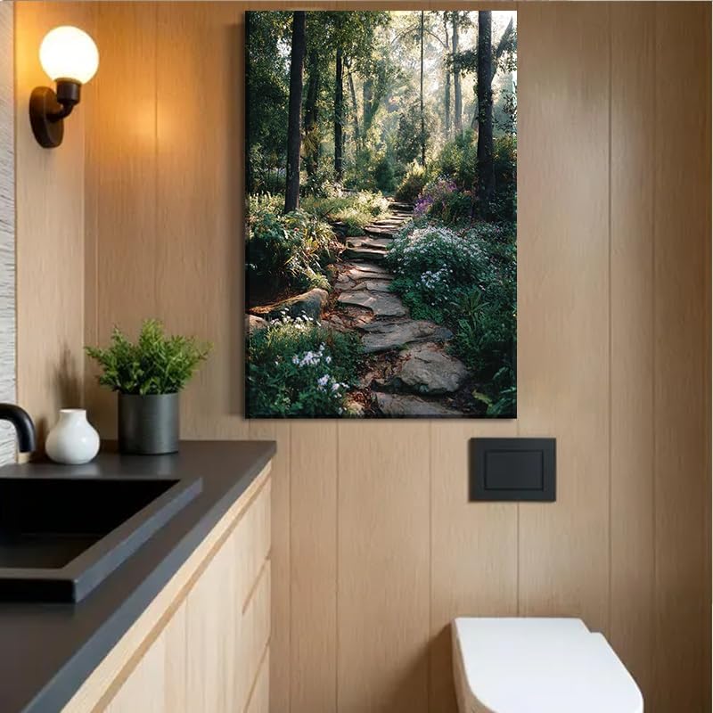 Serene Landscape Canvas Wall Art - Image 7