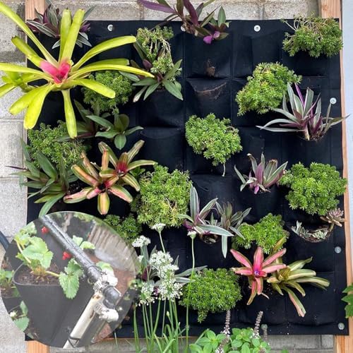 MANCHAP 36 Pockets Vertical Garden Wall Planter, Hanging Wall Planter Pockets - Image 6