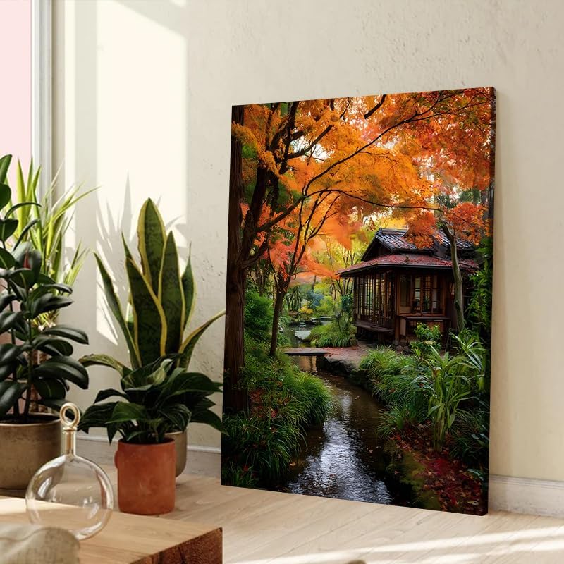 Serene Landscape Canvas Wall Art - Image 4