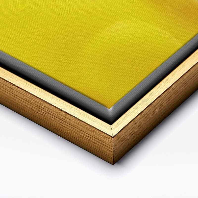 InkFlow Posters Yellow Rubber Duck Canvas Poster - Image 2