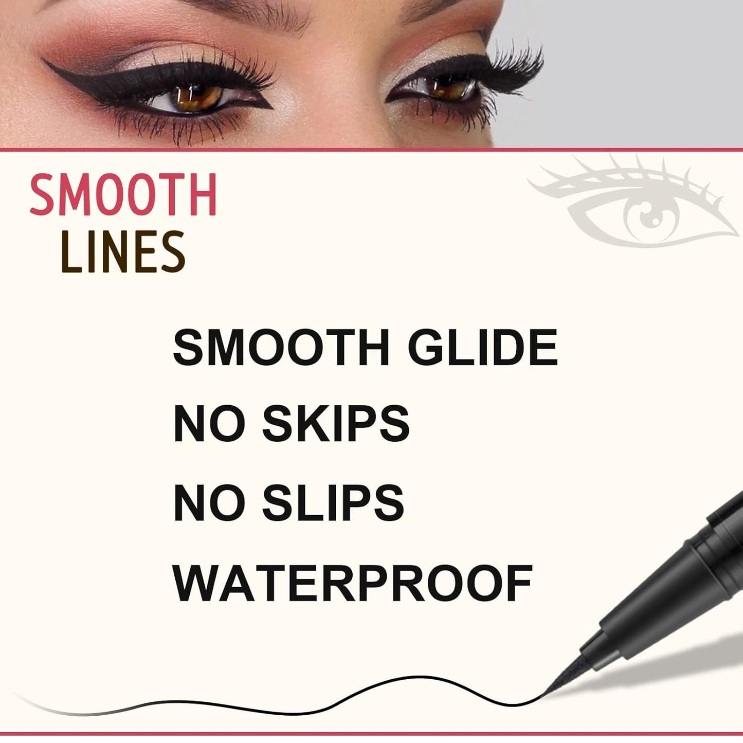 Eyebrow Pencil Makeup Kit, with Waterproof 2-IN-1 Microblading Eyebrow Pen, Eyebrow Pomade, Eyeliner and Dual-ended Eyebrow Brush, Brow Pencil Kit for Natural Eyebrows - Blonde