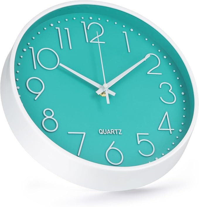 Wall Clock Non-Ticking Silent Modern Simple Style Round Decor Clock - Image 3