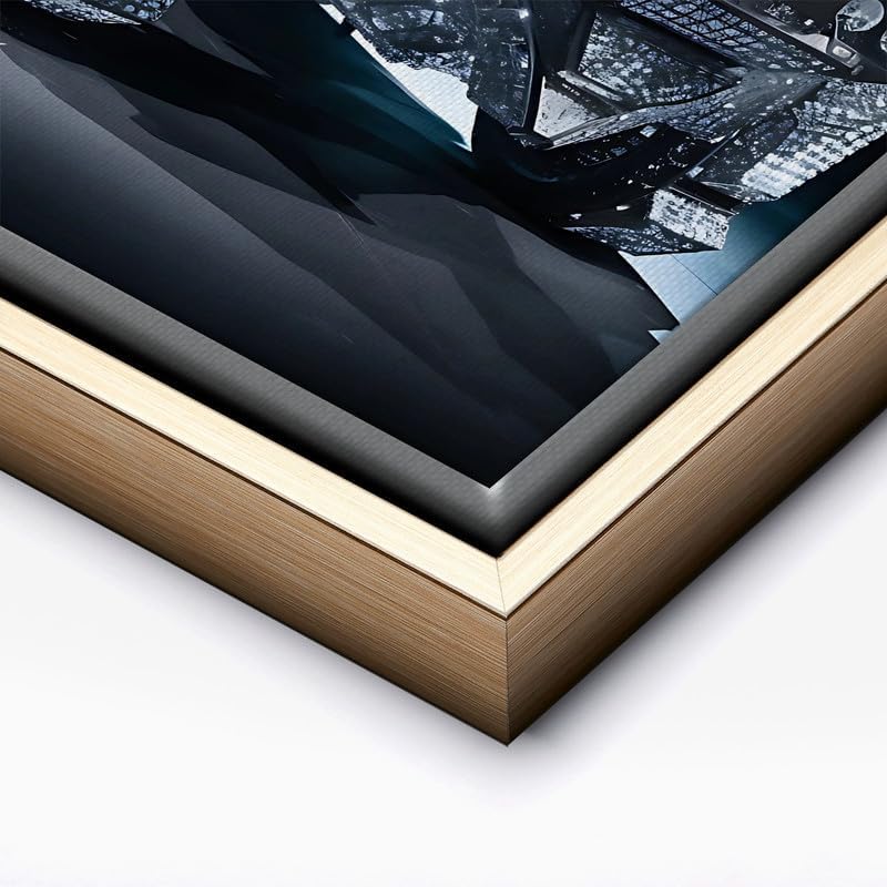 InkFlow Posters Diamond Car Canvas Poster - Image 2