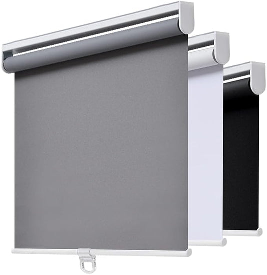 AOSKY Cordless Roller Shades Blackout Blinds by AOSKY