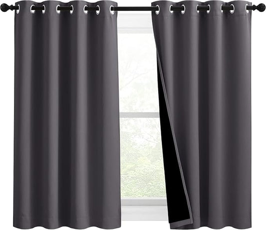NICETOWN 100% Blackout Blinds, Laundry Room Decor Window Treatment Curtains by NICETOWN