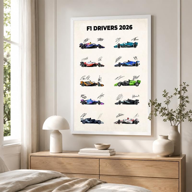 InkFlow Posters Motorsport Canvas Poster - Image 4