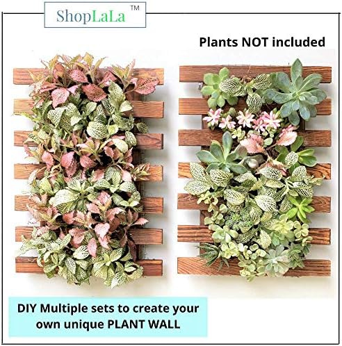 ShopLaLa Wall Planters Wooden Hanging Planter - Image 6