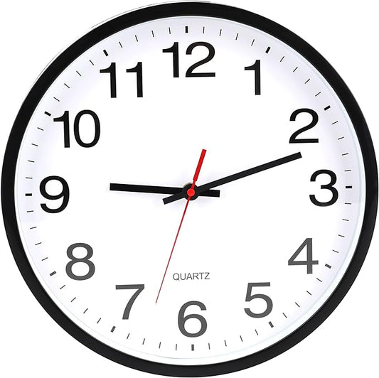 OceeK 12 Inch Wall Clock, Modern Wall Clocks Battery Operated, Silent by OceeK