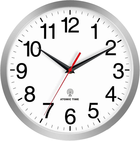 Rohioue Atomic Wall Clock Modern 12 Inch Battery Operated Analog Clock by RohioueWallClock