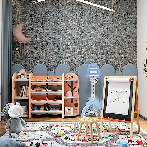 Grasscloth Peel and Stick Wallpaper 17.5"×160" Removable Faux Grasscloth Wall - Image 5
