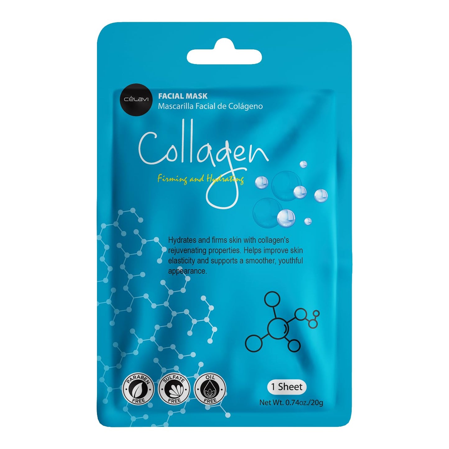 Celavi Essence Facial Face Mask 24 Sheets K-Beauty Skincare Korea Skin Care Moisturizing New D type