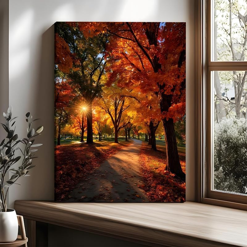 Serene Landscape Canvas Wall Art - Image 3