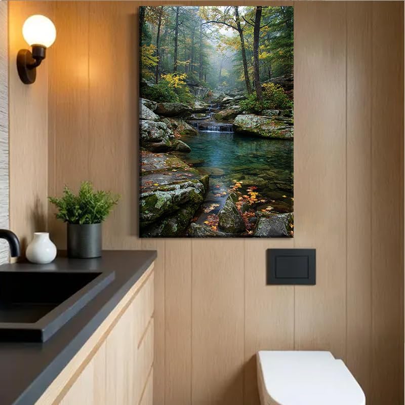 Serene Landscape Canvas Wall Art - Image 7