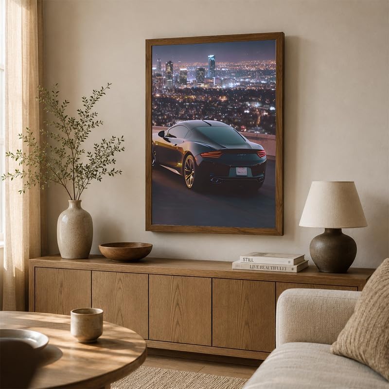 InkFlow Posters Luxury Sports Car Canvas Poster - Image 4