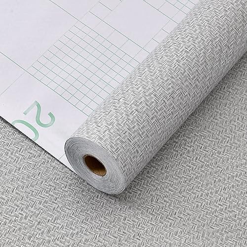 Haimin Fabric Wallpaper Textured Contact Paper Grasscloth Wallpaper - Image 4