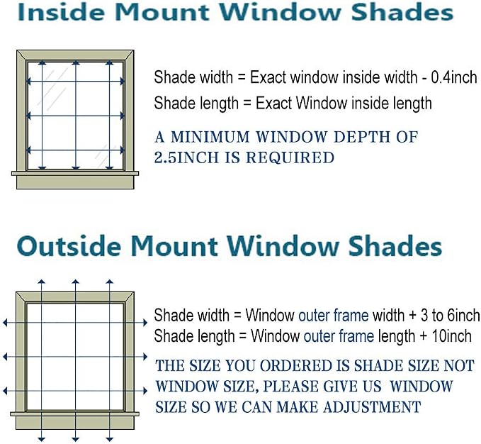 Letau No Drill No Tools Cordless Wood Window Shades Blinds, Bamboo Light - Image 7