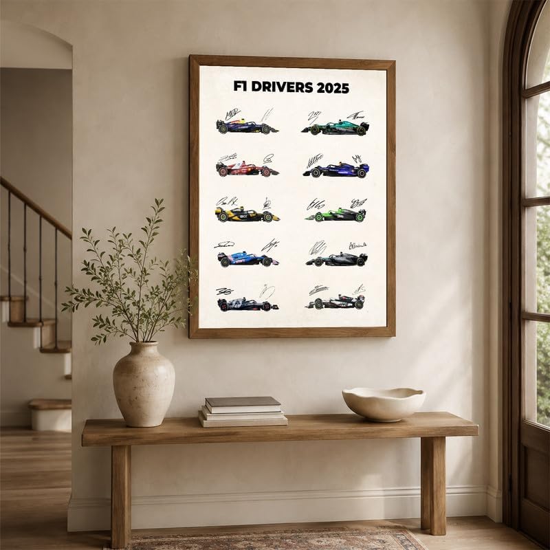 InkFlow Posters Race Car Collection Canvas Poster - Image 5