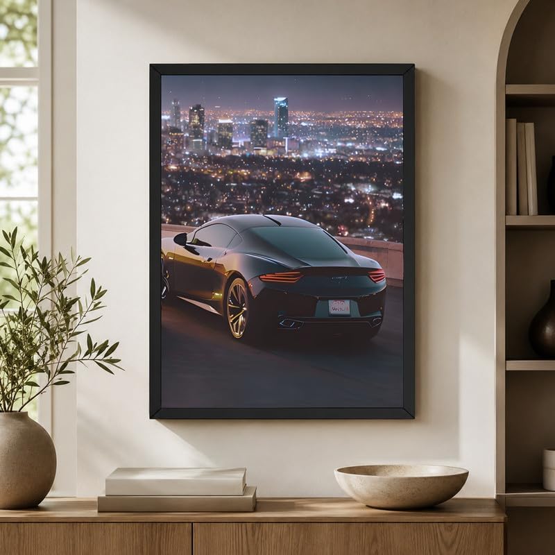 InkFlow Posters Luxury Sports Car Canvas Poster - Image 6