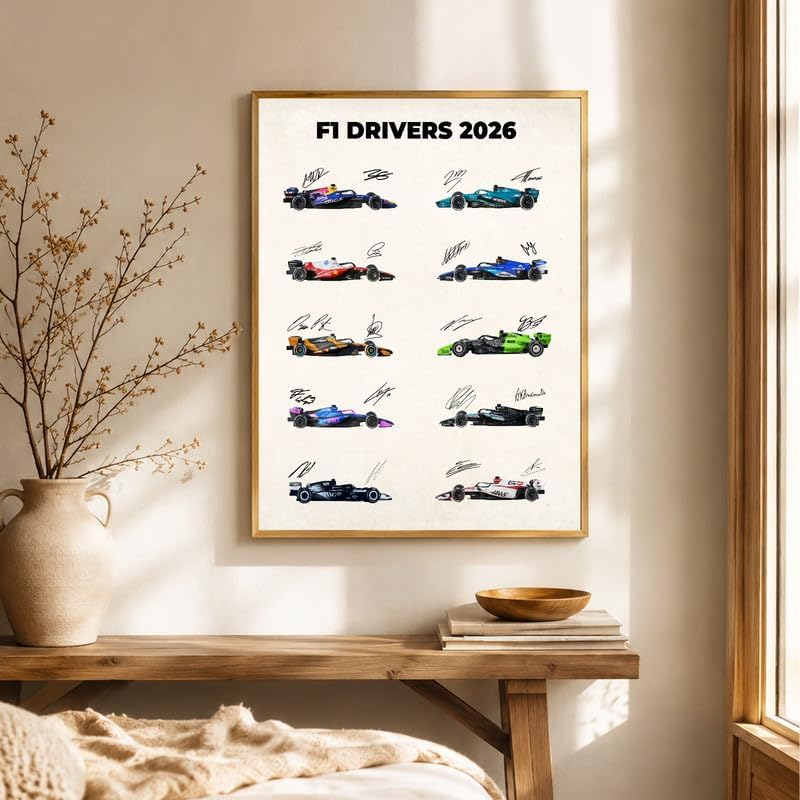 InkFlow Posters Motorsport Canvas Poster - Image 4