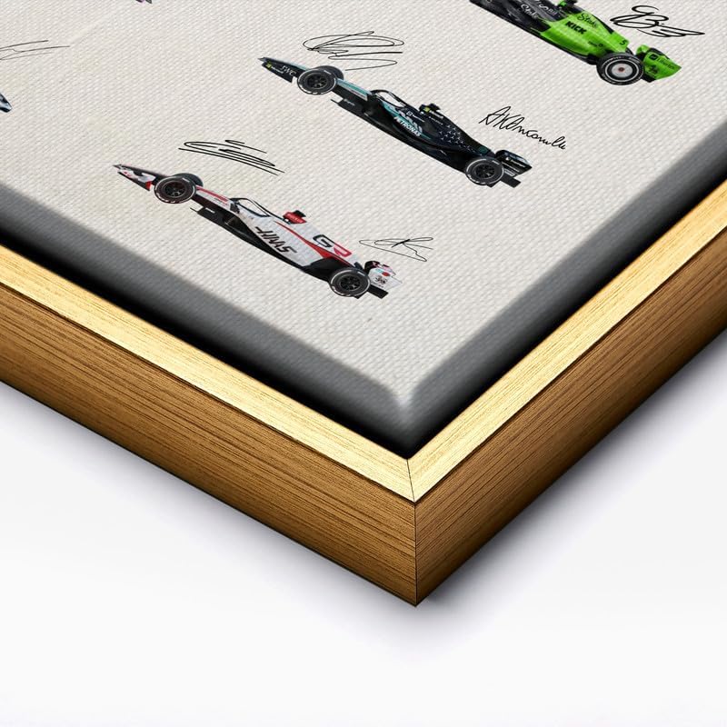 InkFlow Posters Motorsport Canvas Poster - Image 2