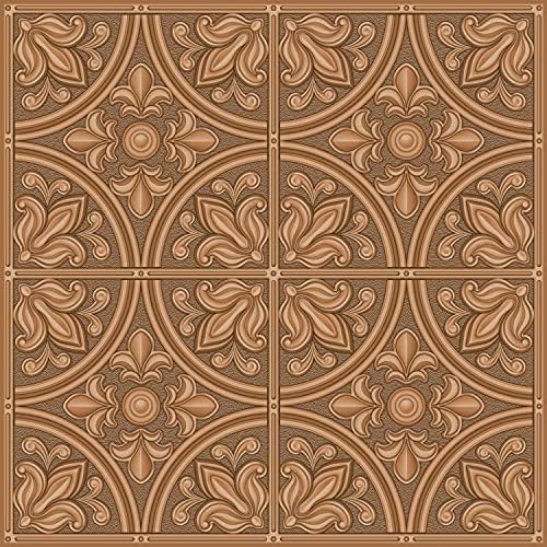 RoomMates TIL4873FLT StickTiles Copper Tin Peel and Stick Tile Backsplash - Image 2