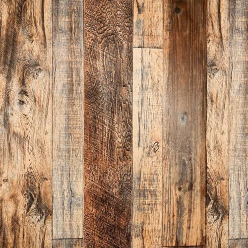 Wood Grain Contact Paper Peel and Stick Wood Look Wallpaper by TANONE