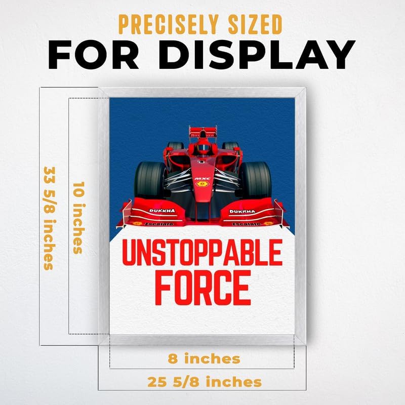InkFlow Posters Racing Car Canvas Poster - Image 3