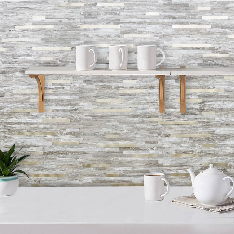 DICOFUN 10-Sheet Peel and Stick Backsplash Tile, 9.4 sq.ft - Image 2