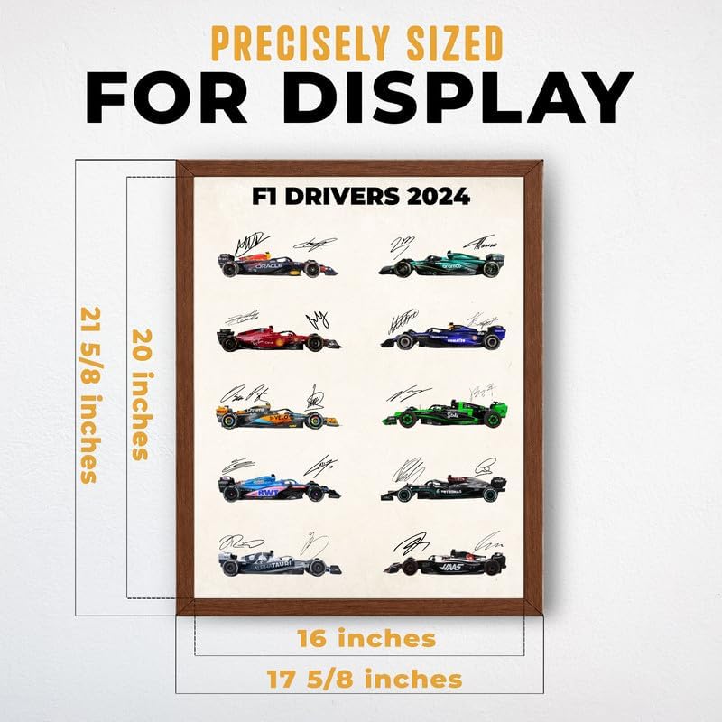 InkFlow Posters Car Racing Canvas Poster - Image 3