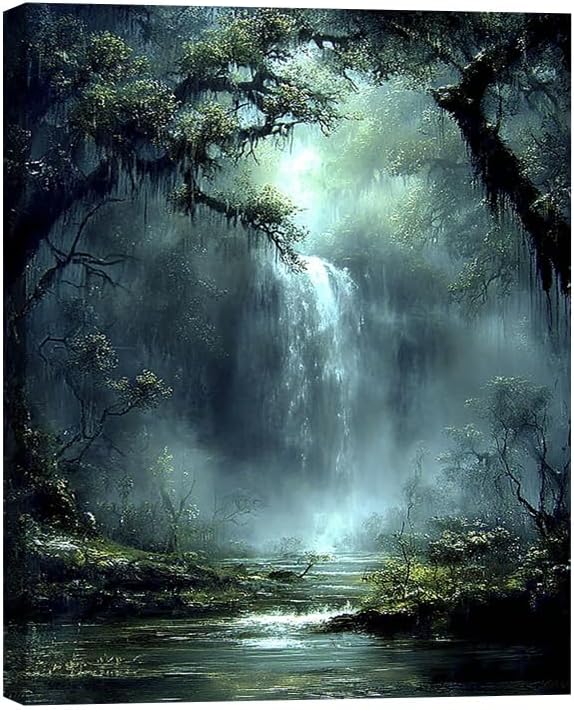 Serene Landscape Canvas Wall Art by Unknown