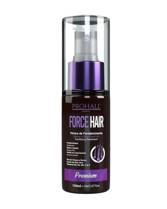 Prohall Cosmetic Force Hair Tonic for Hair Growth -Texturizing Spray for Hair Growth & Damaged Hair - Glossing Tonic for men and women – Hair Loss thickening Spray (5.07 Fl.oz)