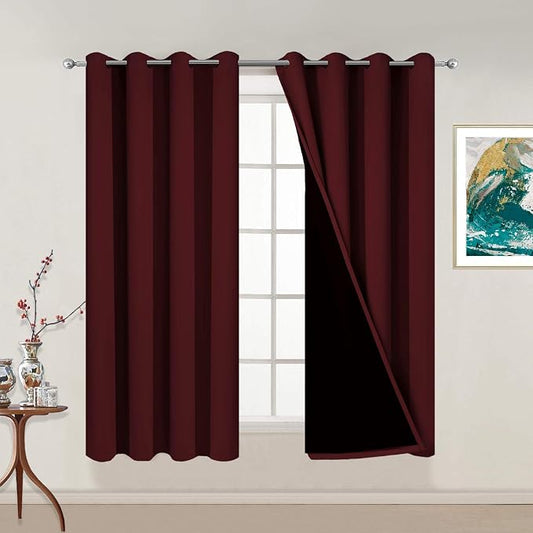 Yakamok Thermal Insulated 100% Blackout Curtains by Yakamok
