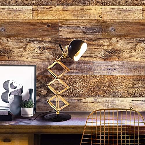 Yun-aeon Natural Wood-Brown Contact Paper Peel and Stick Wallpaper - Image 4